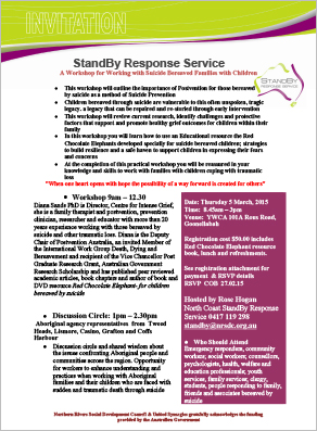Diana Sands Workshop - Standby Reponse Service Workshop